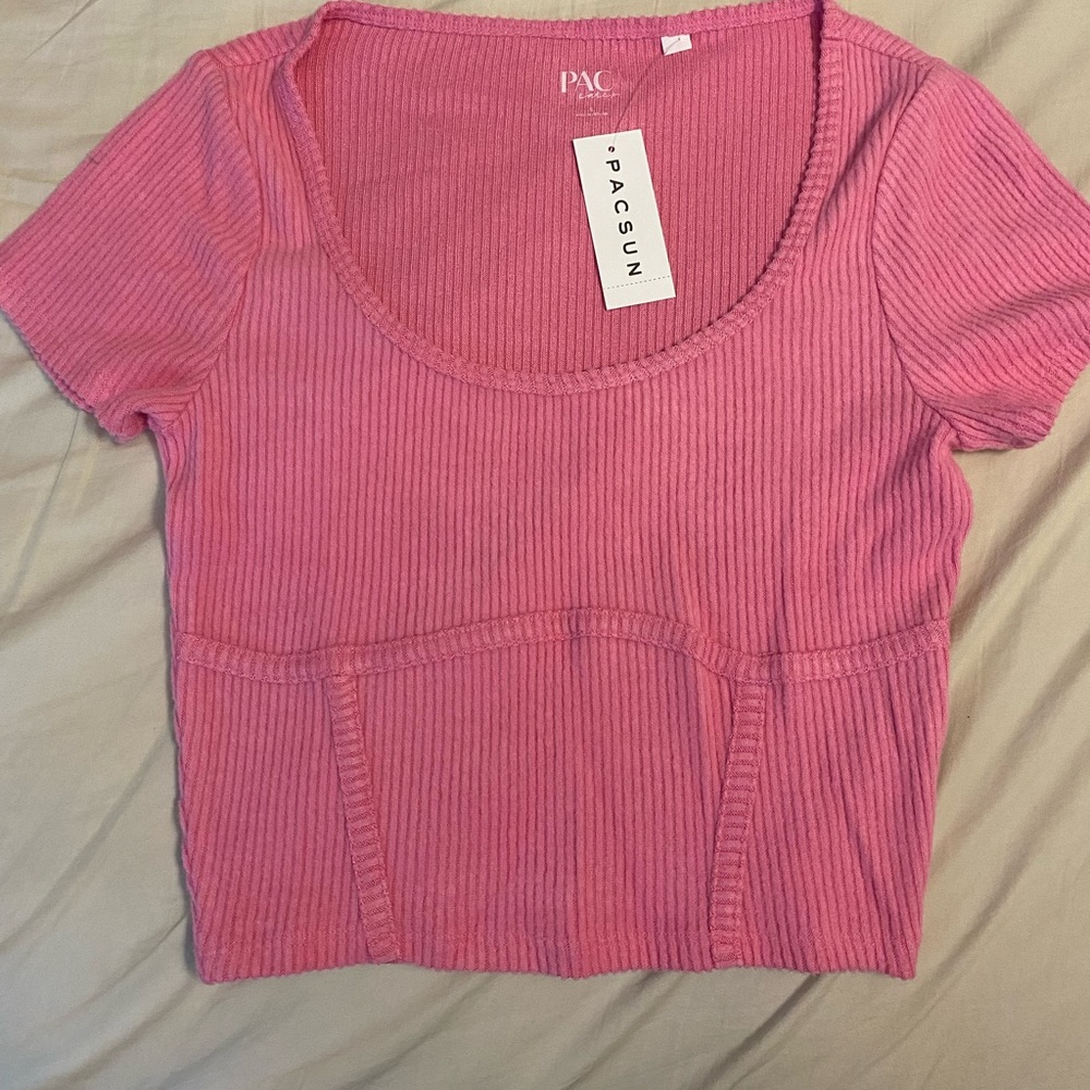 NWT Pink Pacsun Crop Top